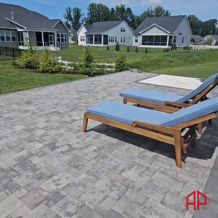 LOOKING AT THE FULL PATIO